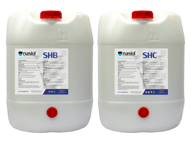 Nasiol SHBC – Szuperhidrofób spray és bevonat minden felületre – Ipari célra